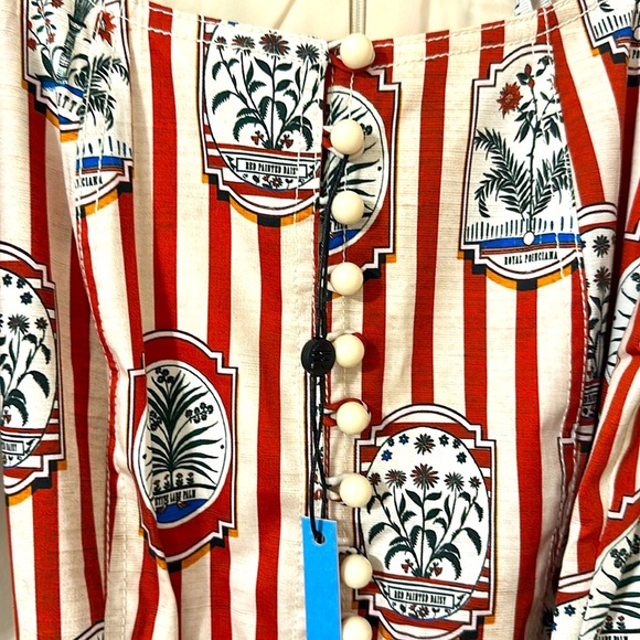 HUNTER BELL WOMEN'S LUCY DRESS Mallet Club Combo Sz 2 NWT Resortwear Preppy Chic - Picture 7 of 14